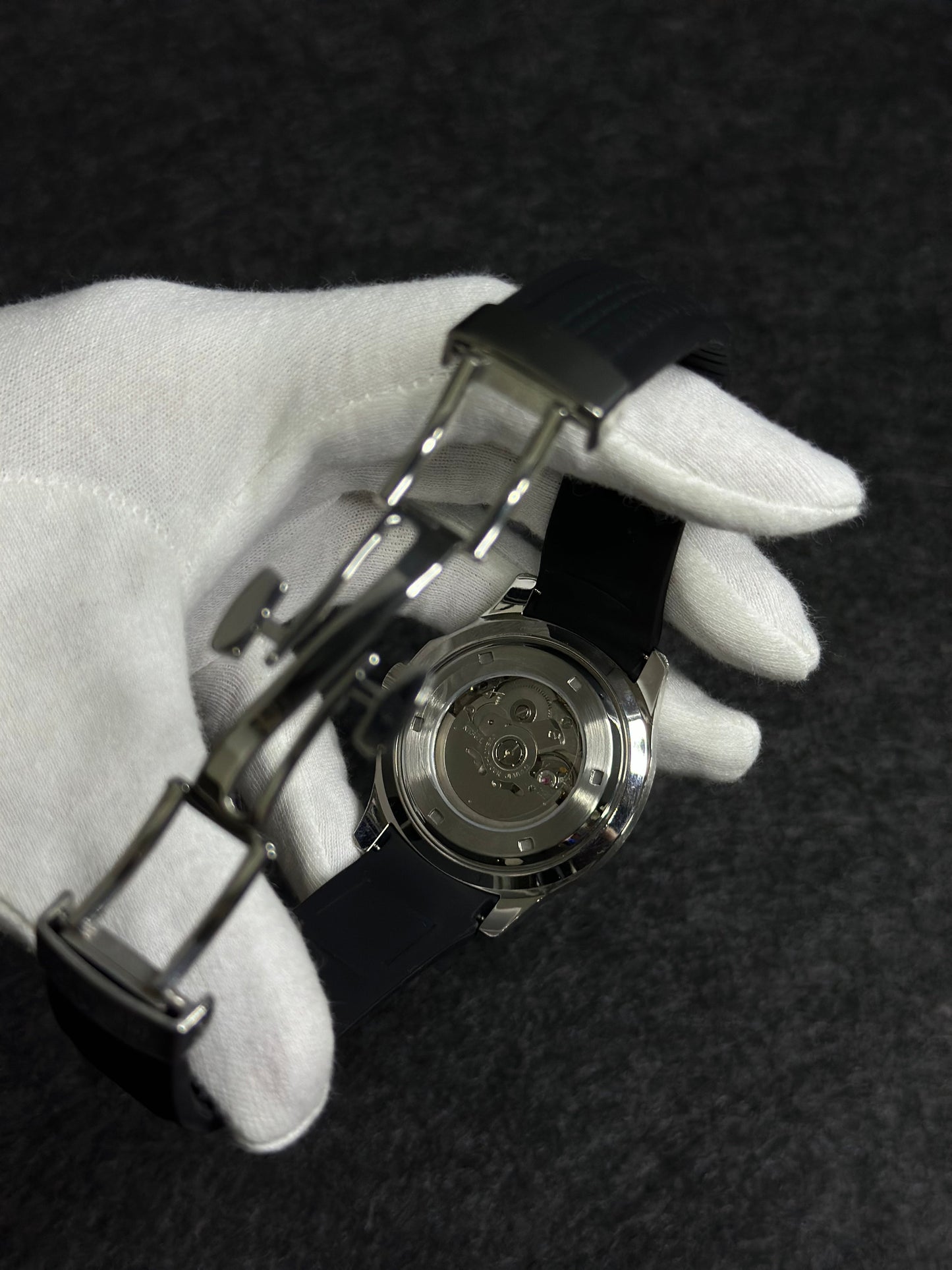 SEIKONAUT CLASSIC BLACK MEN'S MOD WATCH